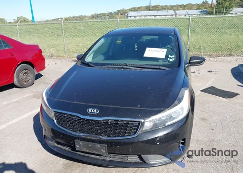 2017 Kia Forte Lx из США, поврежденный, VIN 3KPFK4A75HE072855
